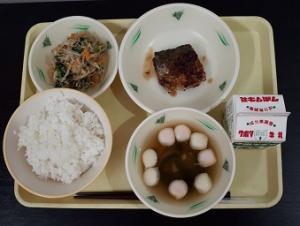 6月8日の給食の写真