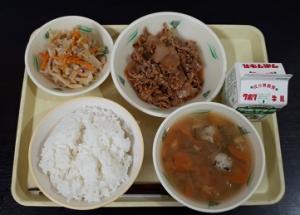 6月25日の給食の写真