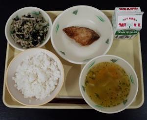 7月6日の給食の写真