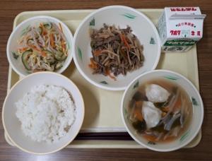 7月8日の給食の写真