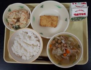 7月9日の給食の写真