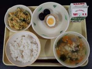 7月22日の給食の写真