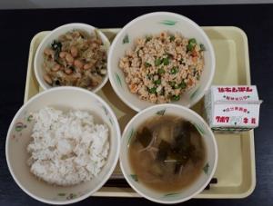 8月26日の給食の写真