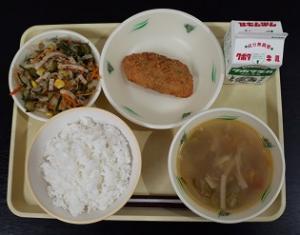 8月27日の給食の写真