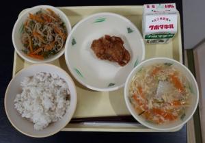 9月9日の給食の写真