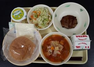 9月18日の給食の写真