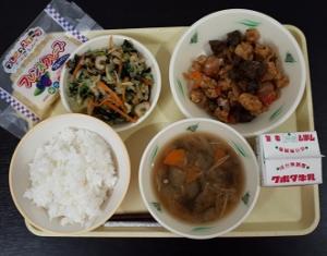 10月9日の給食の写真