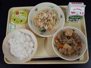 10月15日の給食の写真