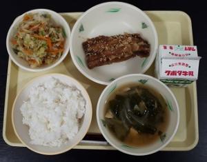 10月16日の給食の写真