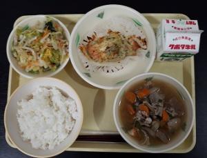 10月22日の給食の写真