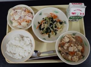 10月29日の給食の写真