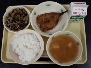 11月6日の給食の写真