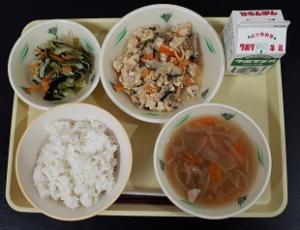 11月11日の給食の写真