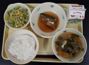 11月12日の給食の写真