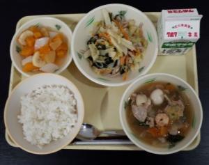 12月2日の給食の写真