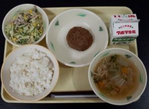 12月22日の給食の写真