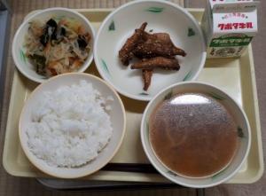 12月25日の給食の写真