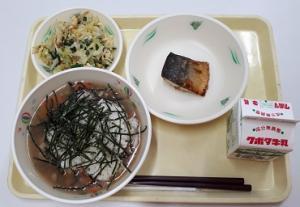 1月27日の給食の写真