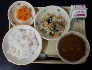 1月29日の給食の写真