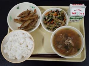 3月8日の給食の写真