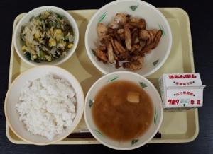 3月23日の給食の写真