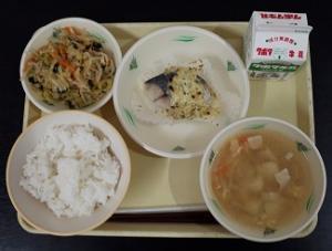 3月24日の給食の写真