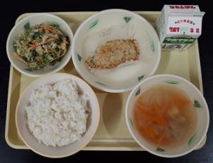 4月21日の給食の写真