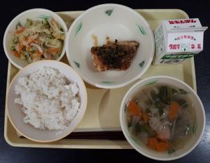 6月1日の給食の写真