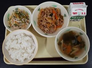 5月19日の給食の写真