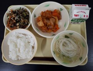 5月24日の給食の写真