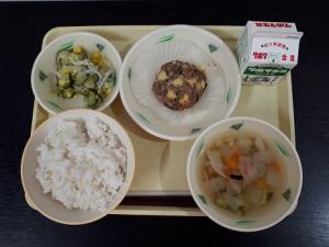 8月31日の給食の写真