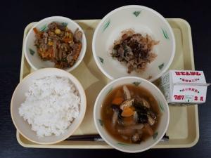 9月6日の給食の写真