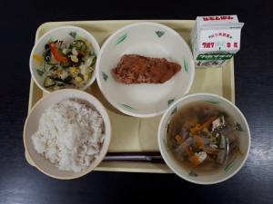 9月7日の給食の写真