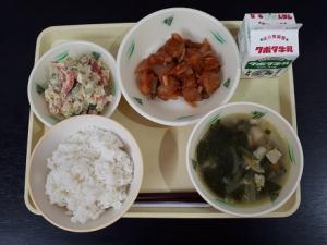 9月14日の給食の写真