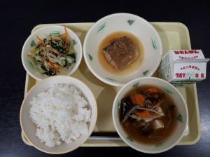 10月11日の給食の写真