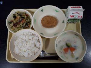 10月12日の給食の写真