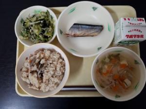 10月14日の給食の写真