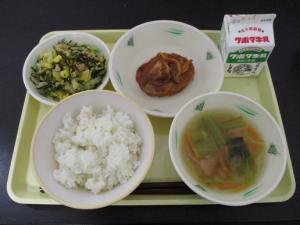 4月12日の給食の写真