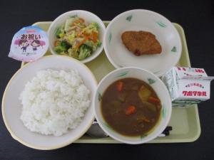 4月14日の給食の写真