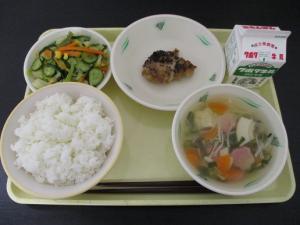 4月20日の給食の写真