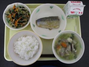 4月21日の給食の写真