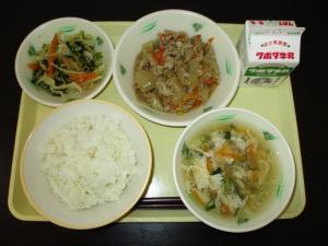 4月26日の給食の写真