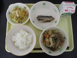 4月24日の給食の写真