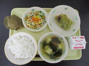 5月9日の給食の写真