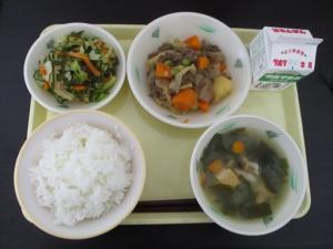 5月19日の給食の写真