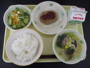 5月29日の給食の写真