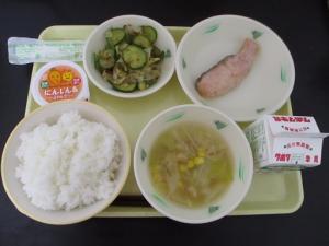 6月1日の給食の写真