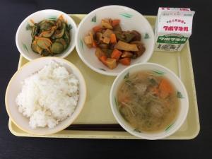 6月6日の給食の写真