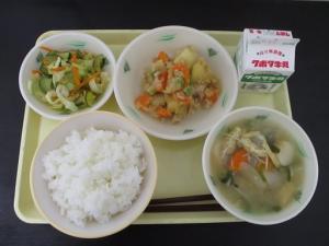 6月8日の給食の写真