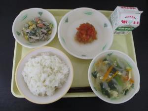 6月21日の給食の写真